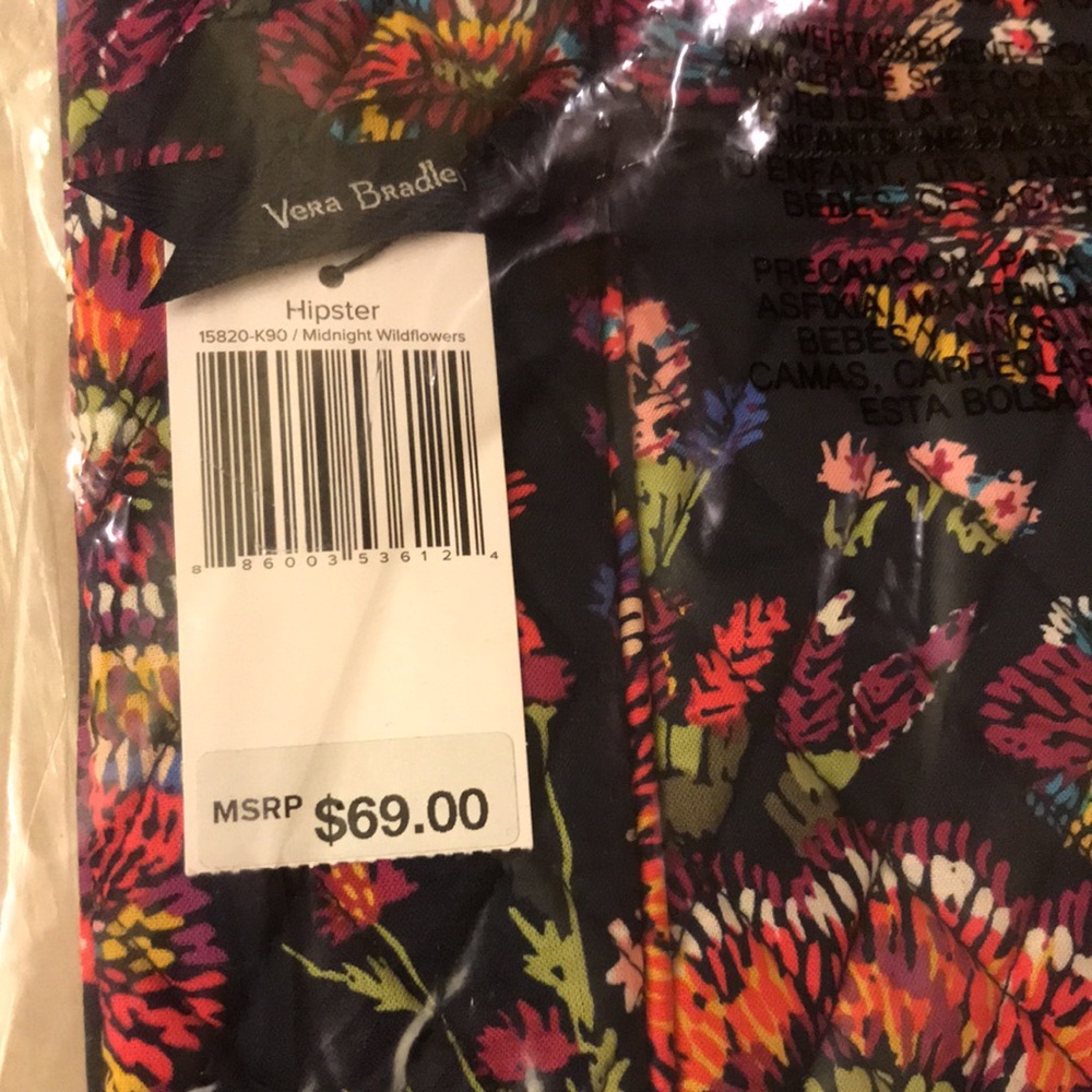 Vera Bradley Hipster Crossbody Bag NWT! - Picture 2 of 4